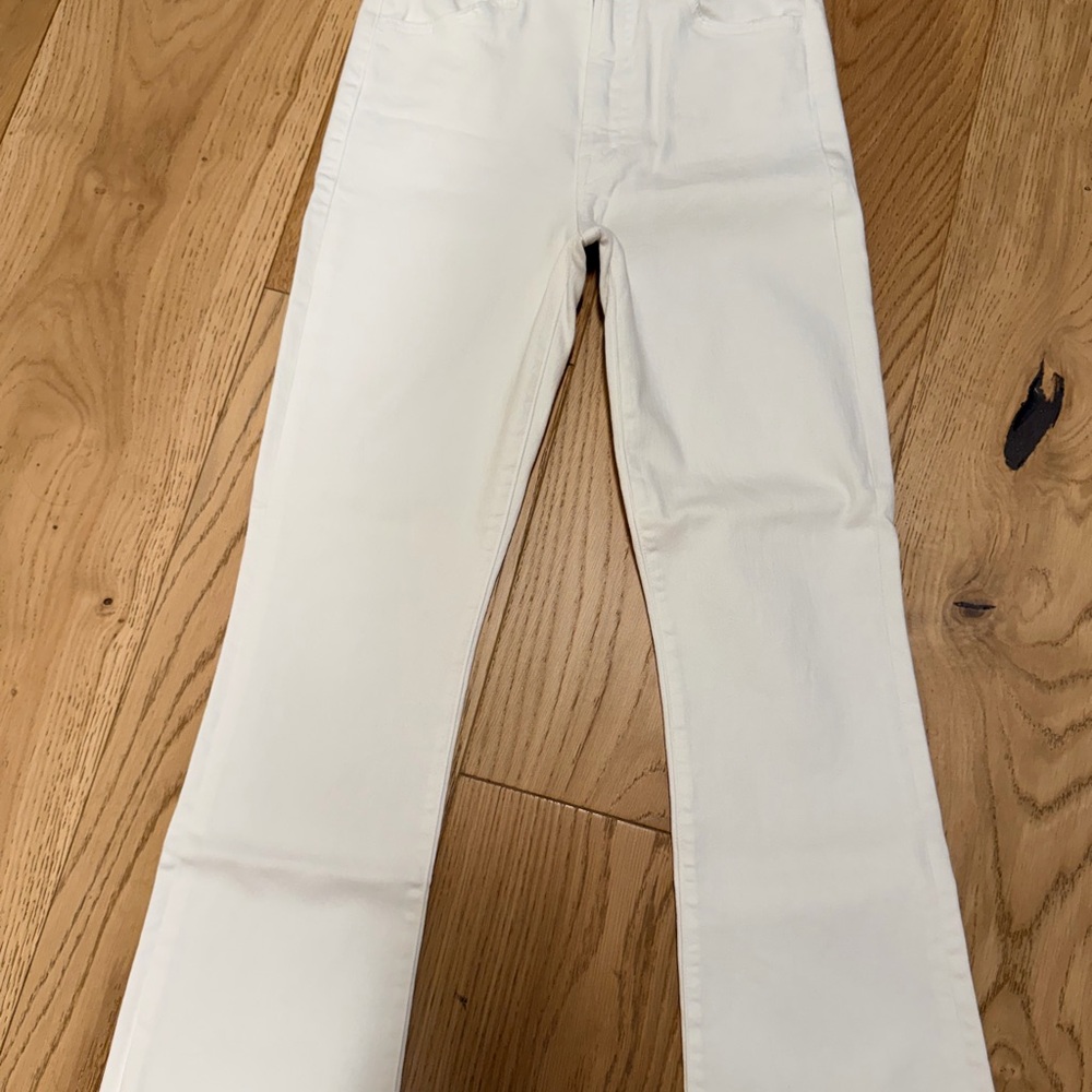 MOTHER White Denim Pants